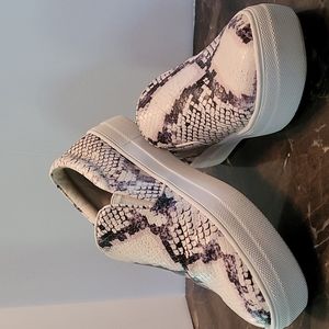 Steve Madden Snakeskin Slip-ons